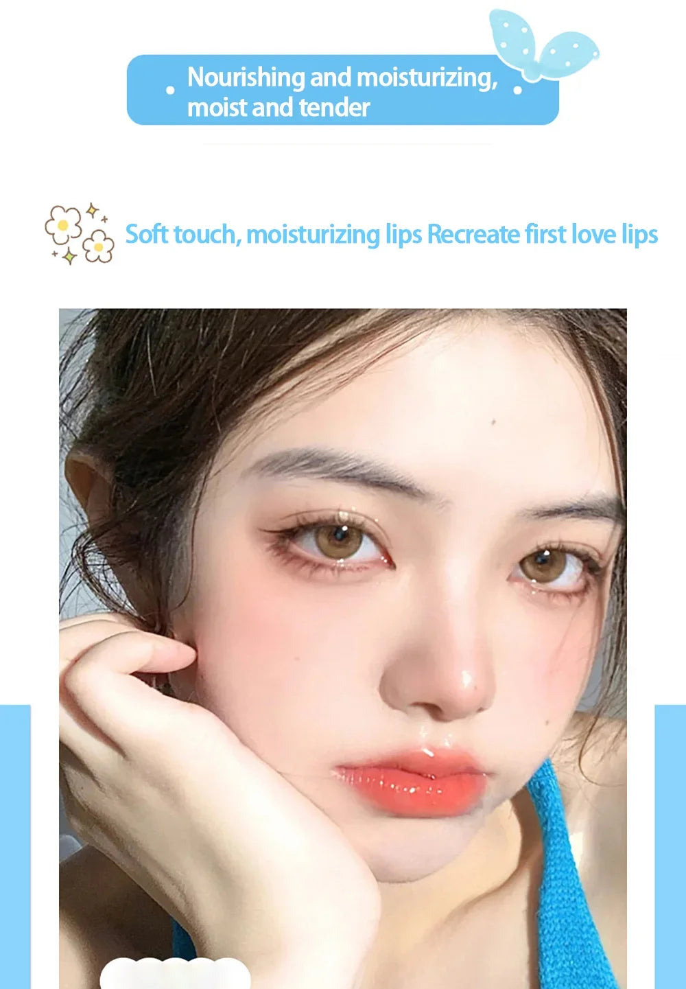 Natural Moisturizing Lip Mask Lip Balm Healing Moisturizing & Repairing Without Greasiness Winter Lip Care Kit Holiday Gift