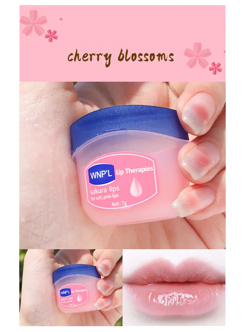 Natural Moisturizing Lip Mask Lip Balm Healing Moisturizing & Repairing Without Greasiness Winter Lip Care Kit Holiday Gift